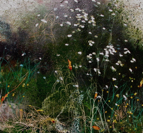 Scanning the Ground #1 Jane Deering Gallery Points of View: Michael Porter | Chris Pullman Gouache and PVA on paper