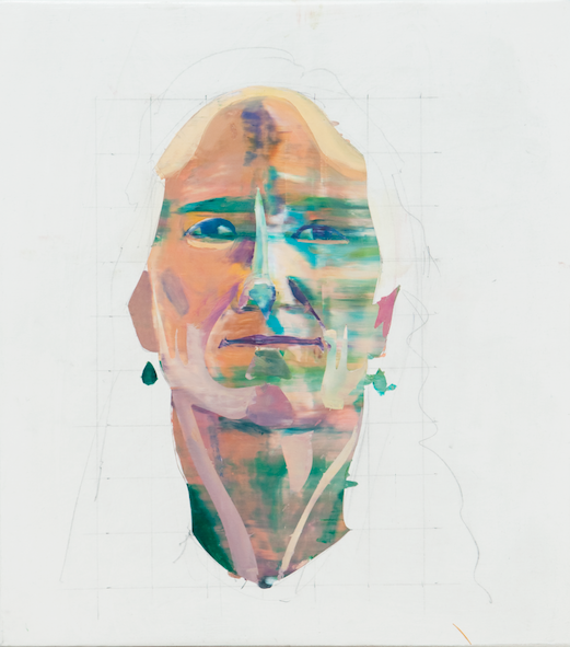 Faces #016 . Jodie Jane Deering Gallery Chris Baker | Transcriptions Oil on canvas