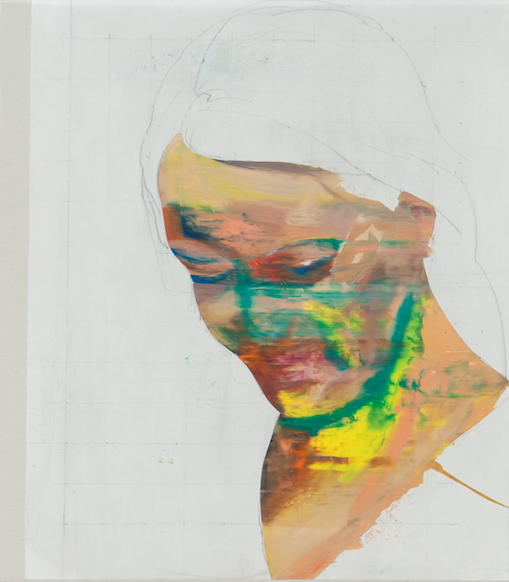 Faces #031 Jane Deering Gallery Chris Baker | Transcriptions Oil on canvas
