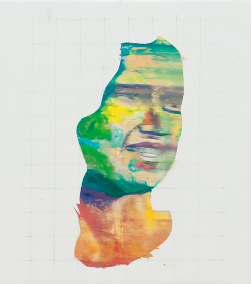 Faces #042 Jane Deering Gallery Chris Baker | Transcriptions Oil on canvas
