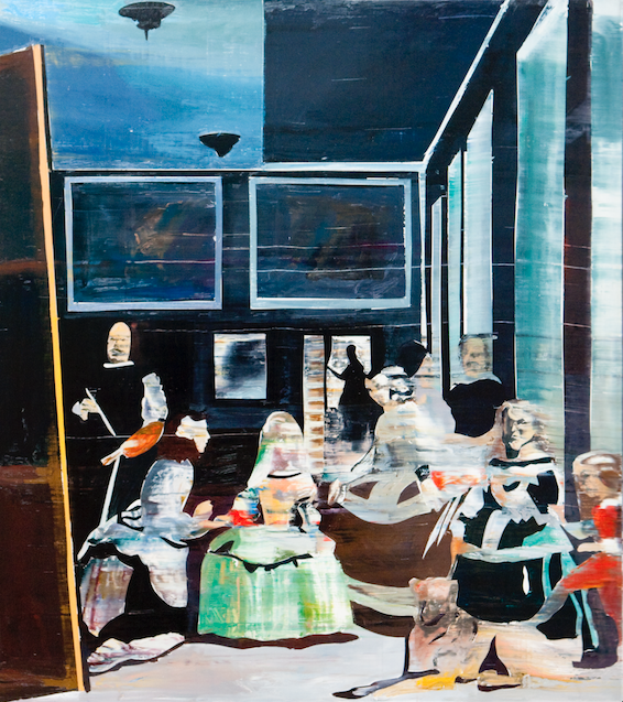 The Las Meninas Transcription (after Velazquez) Jane Deering Gallery Chris Baker | Transcriptions Oil on canvas