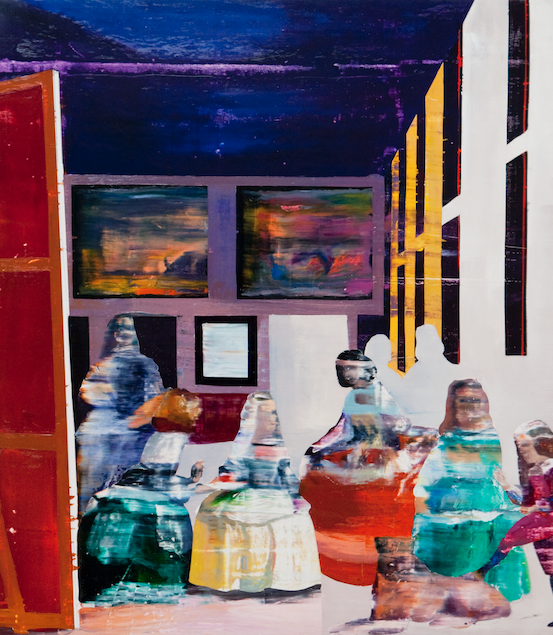 The Las Meninas Transcription (after Velazquez) Jane Deering Gallery Chris Baker | Transcriptions Oil on canvas