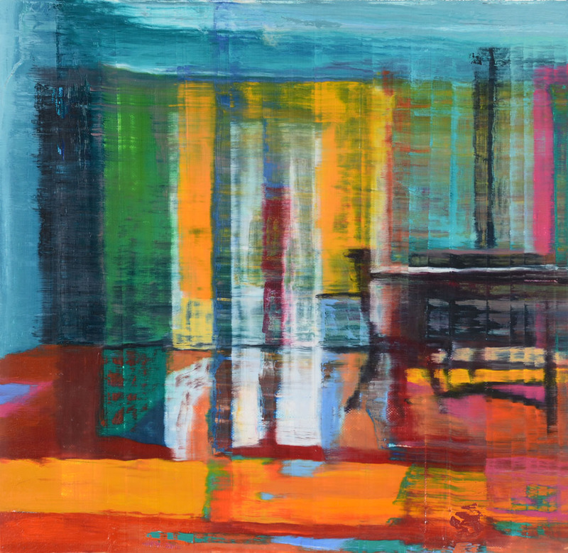Small Interior with Sunlight Jane Deering Gallery Chris Baker | Transcriptions Oil on canvas