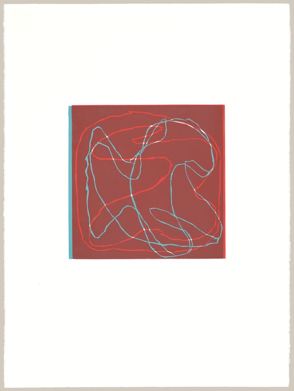 Lake Shadow I Jane Deering Gallery Geoffrey Bayliss Linocut print (unique)