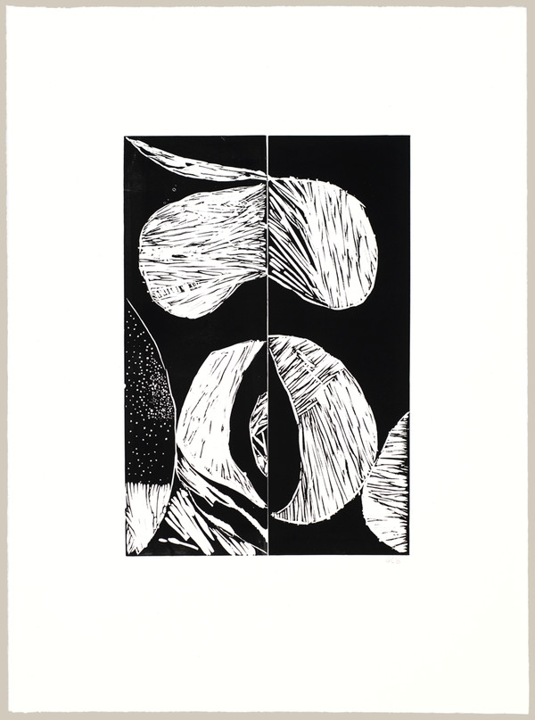 August Jane Deering Gallery Geoffrey Bayliss Linocut print . Edition of 6
