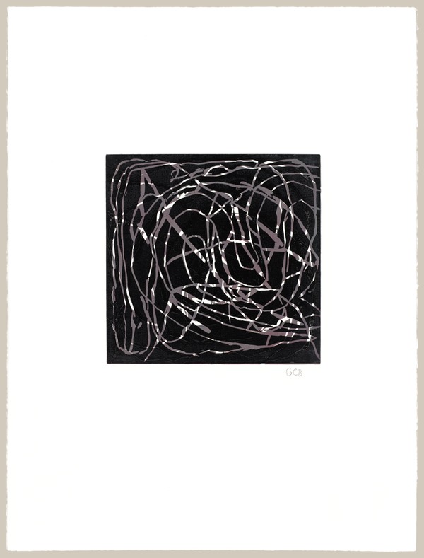 Joe's Music Jane Deering Gallery Geoffrey Bayliss Viscosity monotype