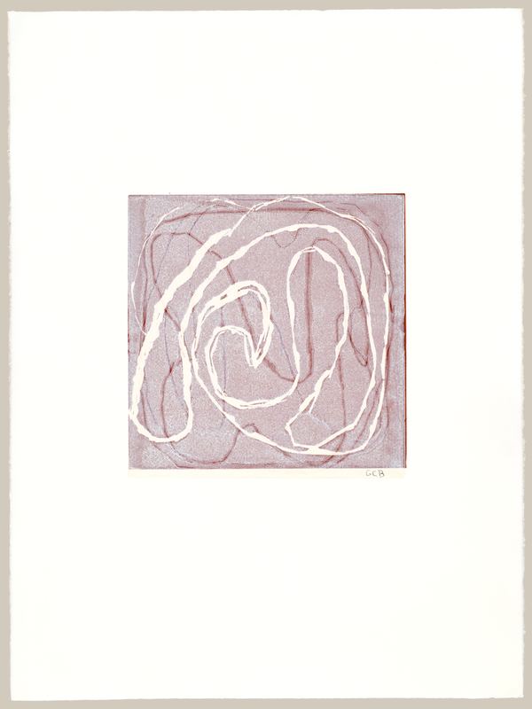 Winter Lake Jane Deering Gallery Geoffrey Bayliss Linocut print