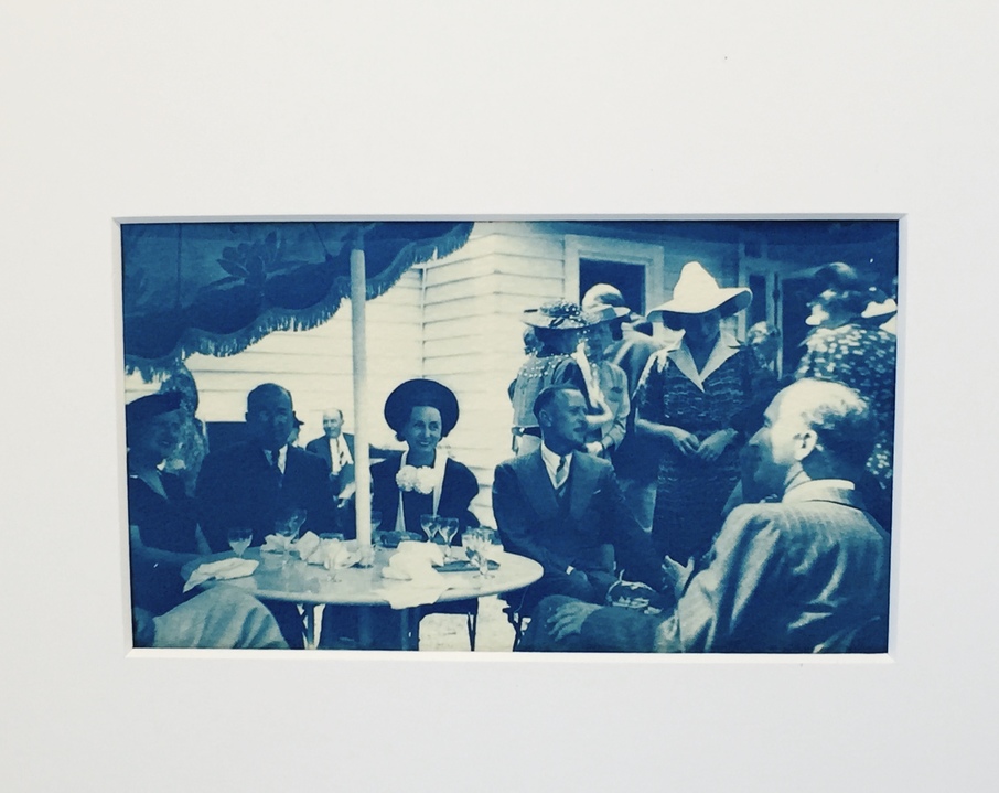 Installation shot . Exhibition 'True Blue, and Black | Alternative Photography : Tom Fels & Gail Pine Jane Deering Gallery True Blue, and Black | Alternative Photography : Tom Fels & Gail Pine cyanotype