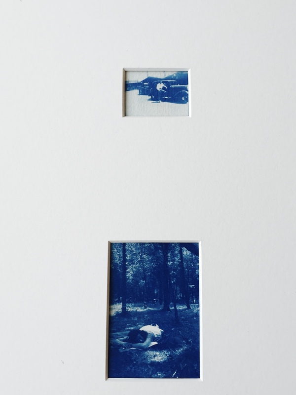 Installation shot . Exhibition 'True Blue, and Black | Alternative Photography : Tom Fels & Gail Pine Jane Deering Gallery True Blue, and Black | Alternative Photography : Tom Fels & Gail Pine cyanotypes
