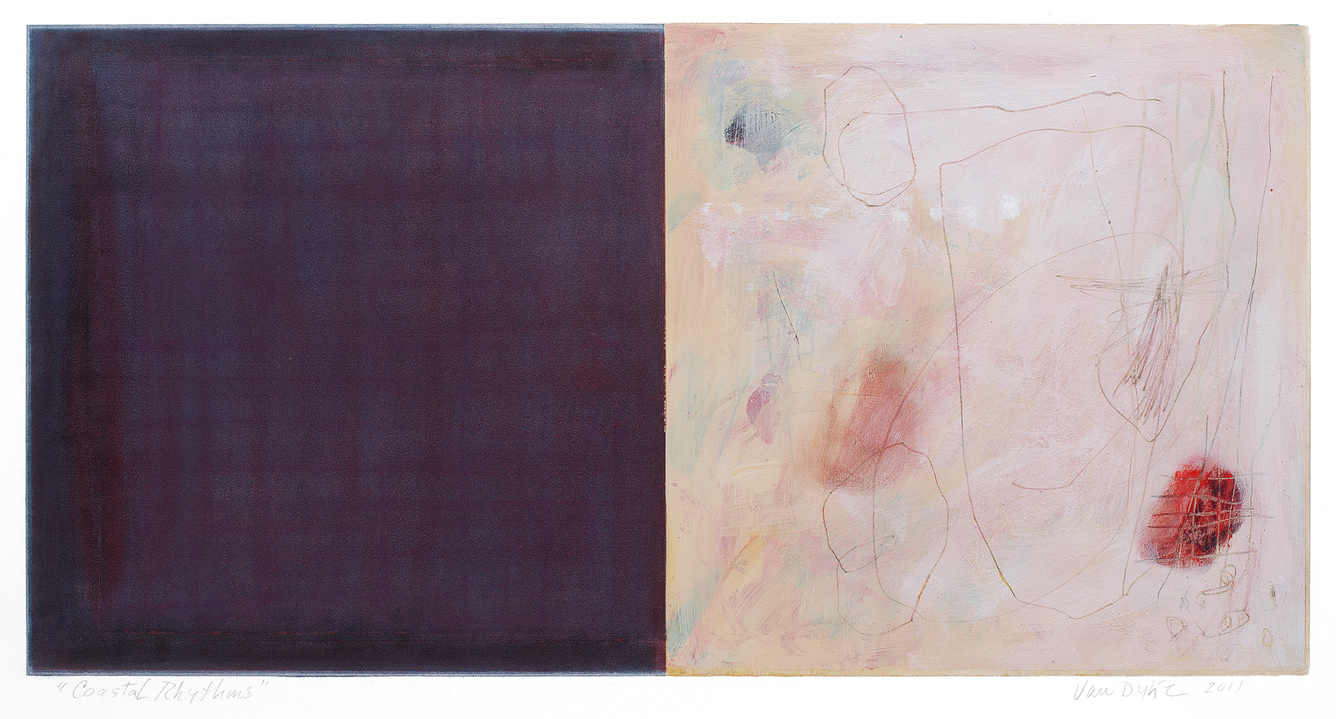 Coastal Rhythms Jane Deering Gallery Juni Van Dyke | Painting is music you can see Pastel and mixed media on paper