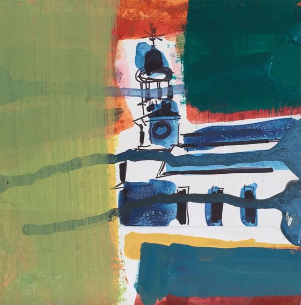 Untitled #4 Jane Deering Gallery Juni Van Dyke | Painting is music you can see Acrylic and mixed media on panel