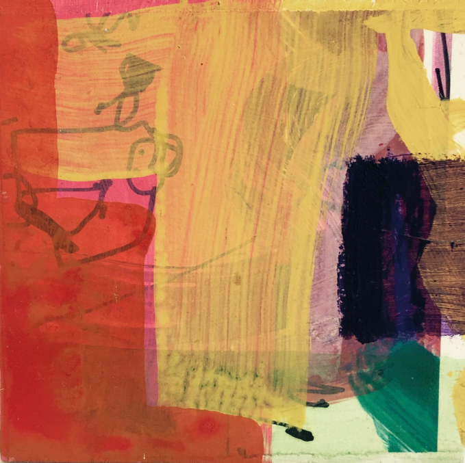Untitled #7 Jane Deering Gallery Juni Van Dyke | Painting is music you can see Acrylic and mixed media on panel
