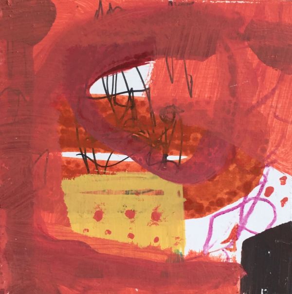 Untitled #6 Jane Deering Gallery Juni Van Dyke | Painting is music you can see Acrylic and mixed media on panel