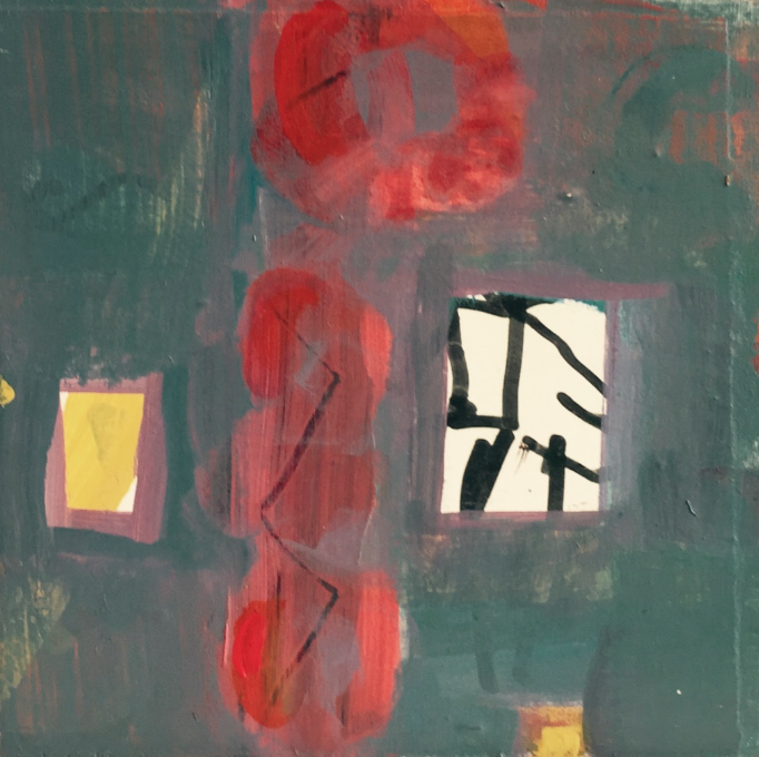 Untitled #11 Jane Deering Gallery Juni Van Dyke | Painting is music you can see Acrylic and mixed media on panel