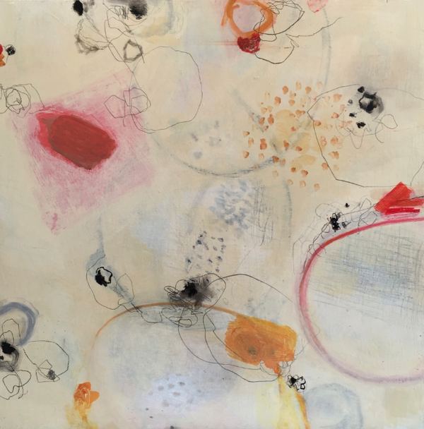 Untitled Jane Deering Gallery Juni Van Dyke | Painting is music you can see Acrylic and mixed media on panel