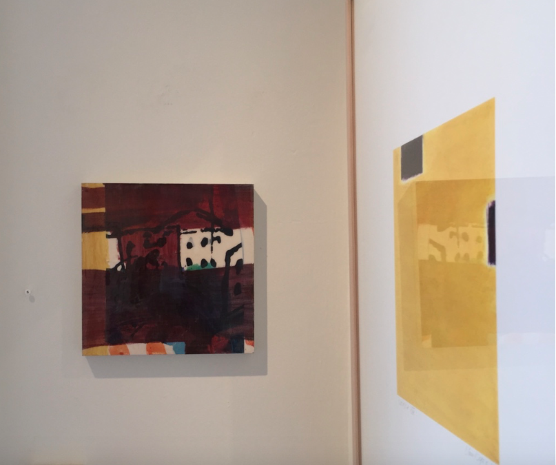 Installation shot Jane Deering Gallery Juni Van Dyke | Painting is music you can see