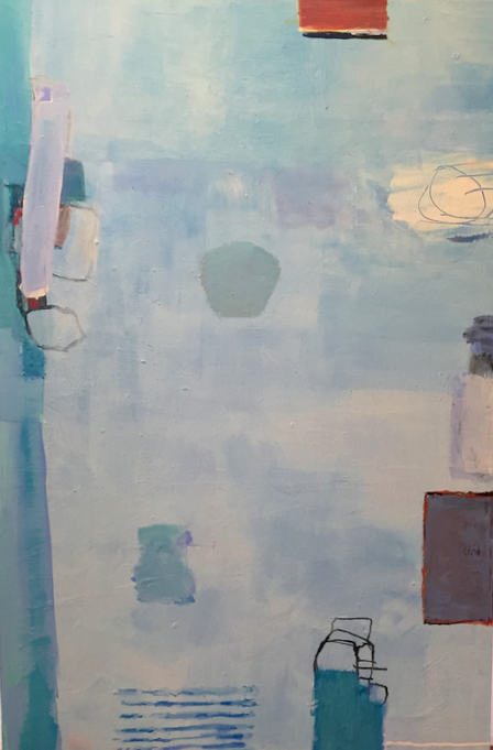 Untitled XII Jane Deering Gallery Juni Van Dyke | Painting is music you can see Acrylic and mixed media on canvas