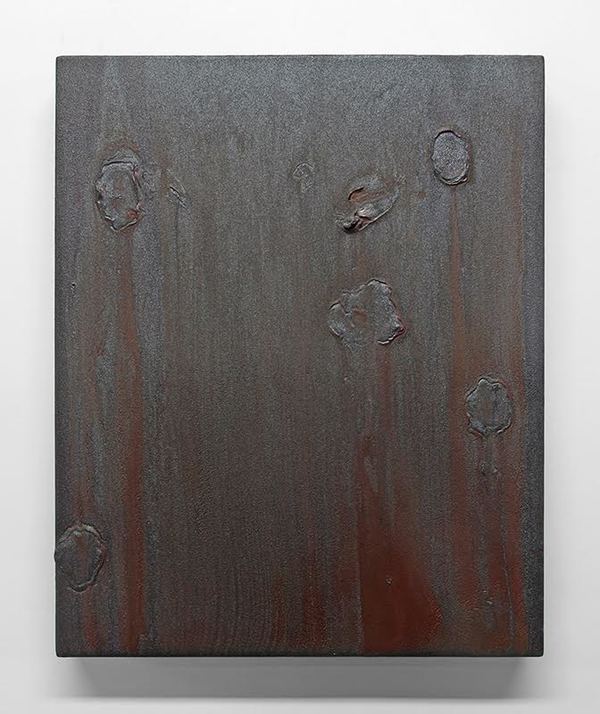 Abacus Jane Deering Gallery Mary Bucci McCoy | Terra Recognita Acrylic and micaceous iron oxide on panel