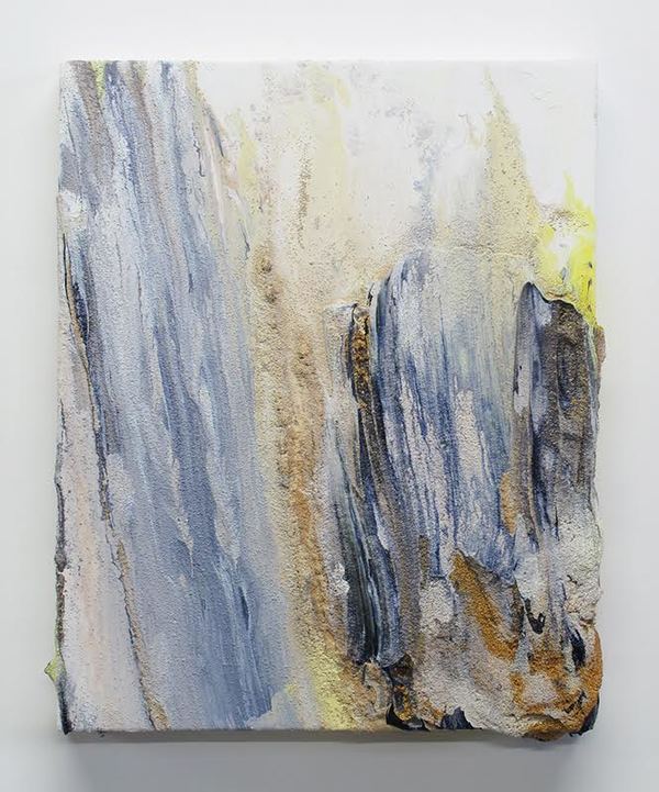Alluvium Jane Deering Gallery Mary Bucci McCoy | Terra Recognita Acrylic, iridescent acrylic and silica sand on panel