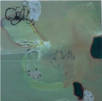 Untitled II Jane Deering Gallery Mothers and Daughters Mixed media on panel
