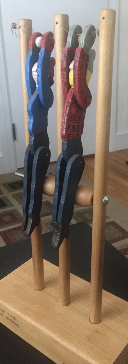 LL Bean Toy Jane Deering Gallery Joy Halsted | In and Out of the Box Wood, acrylic
