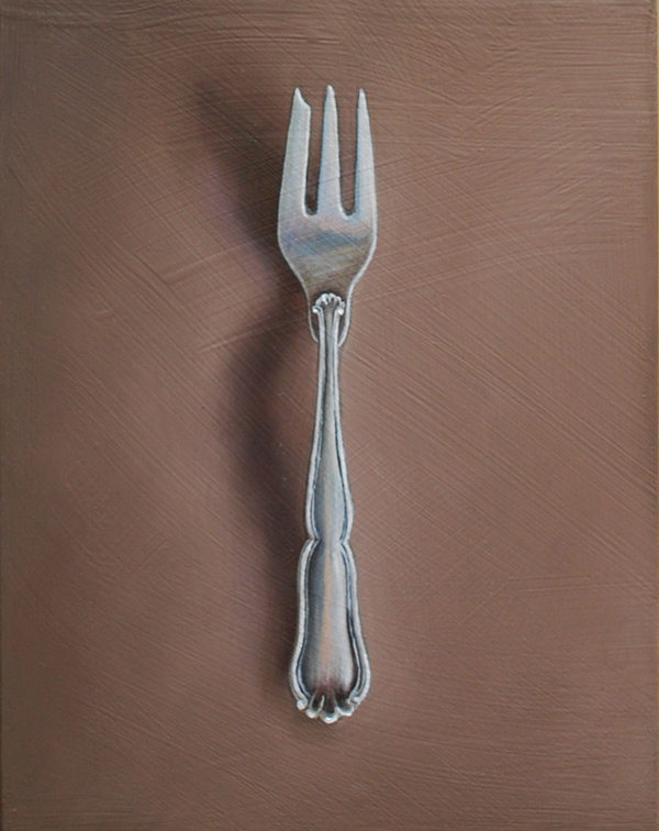 The Peddler Jane Deering Gallery Silver and Grey | Leslie Lewis Sigler & Paul Cary Goldberg Oil on panel