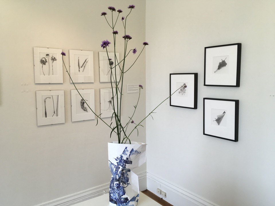 Installation shot Jane Deering Gallery Silver and Grey | Leslie Lewis Sigler & Paul Cary Goldberg