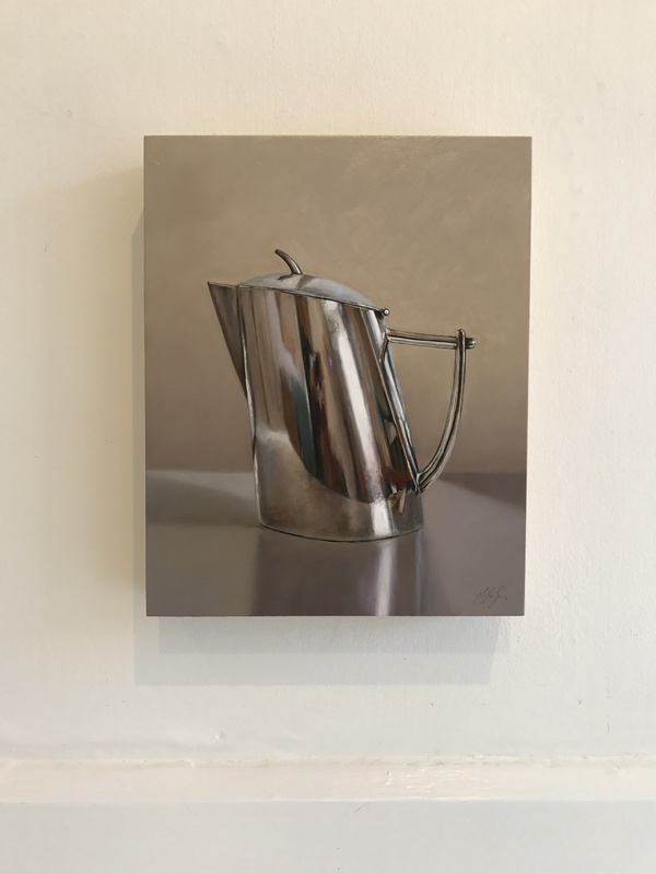 Installation shot Jane Deering Gallery Silver and Grey | Leslie Lewis Sigler & Paul Cary Goldberg