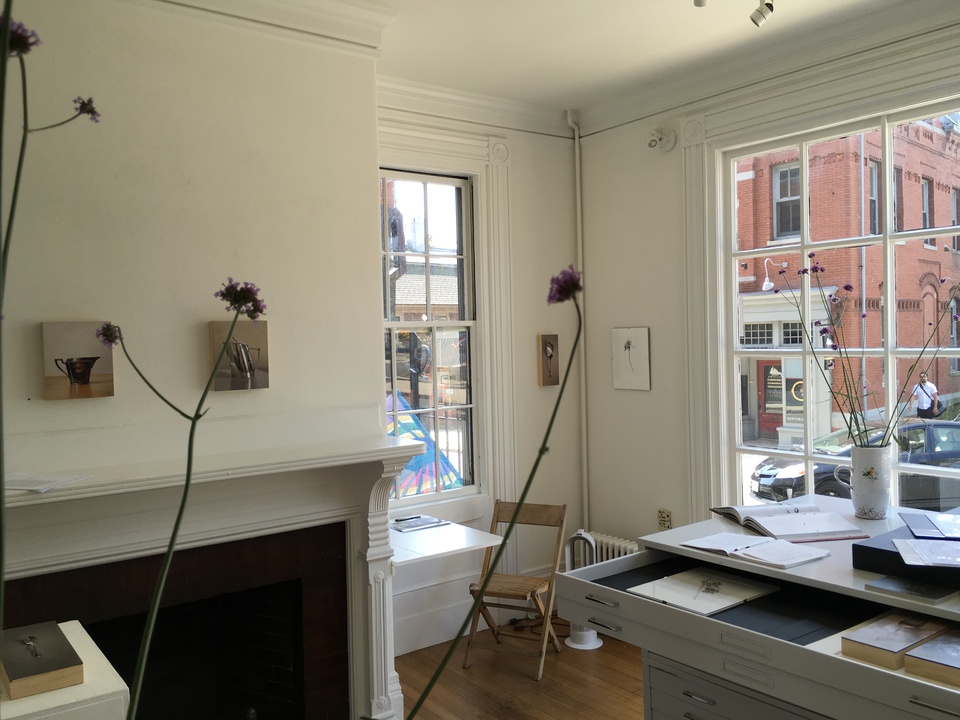 Installation shot Jane Deering Gallery Silver and Grey | Leslie Lewis Sigler & Paul Cary Goldberg