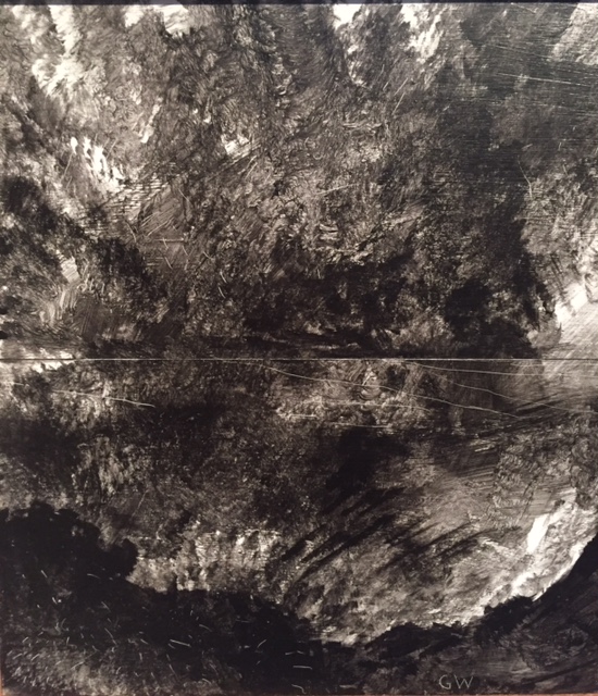 Stillness Jane Deering Gallery George Wingate Acrylic on board