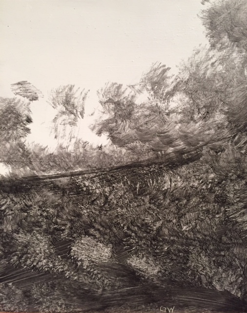 Untitled II Jane Deering Gallery George Wingate Acrylic on board