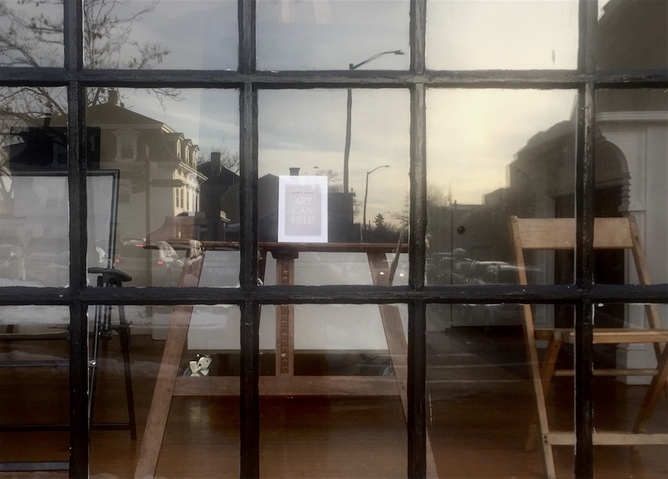 Installation shot: Art Can Help Jane Deering Gallery George Wingate