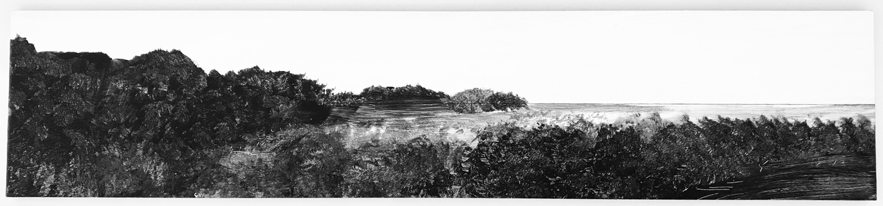 To the Woods Jane Deering Gallery George Wingate Graphite and acrylic on board