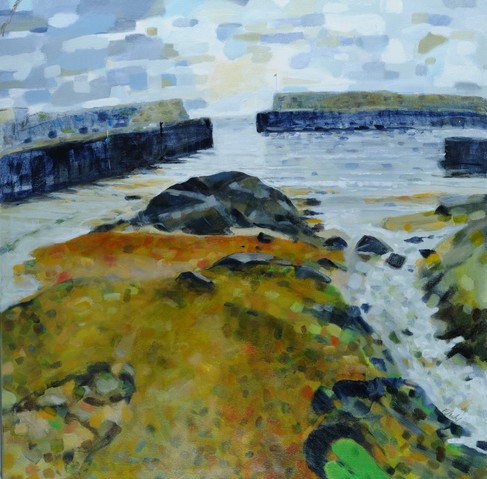 Spring Starts Jane Deering Gallery Peter Herbert & Pia Juhl Acrylic on canvas