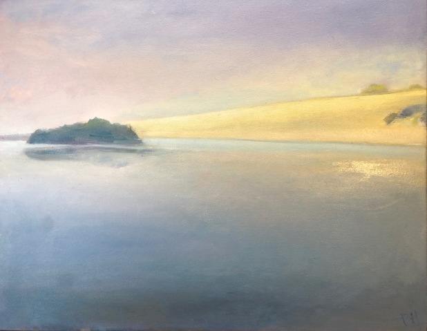 Sky and Sea No.3 Jane Deering Gallery Peter Herbert Oil on canvas