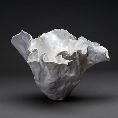 Silken Coral Jane Deering Gallery Anna Kasabian | Visions of Cape Ann Porcelain