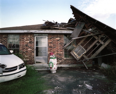 Santa, Lower Ninth Ward, New Orleans Jane Deering Gallery Nell Campbell C-print