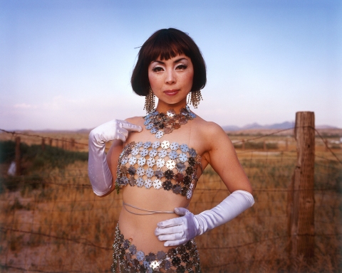 Miss Exotic World, Ero Chica Bamboo Jane Deering Gallery Nell Campbell C-print