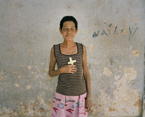 Gladys, Palm Sunday, Cerro, Havana, Cuba Jane Deering Gallery Nell Campbell C-print