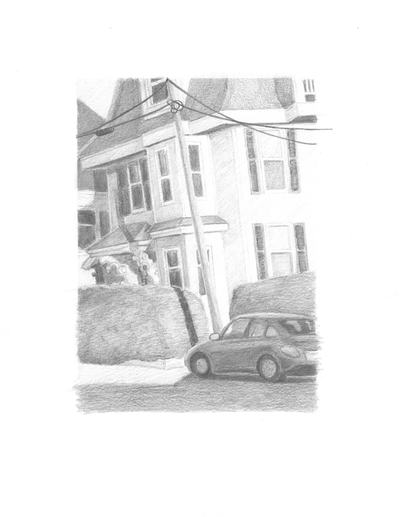 Middle from Riggs Jane Deering Gallery Neither Mustard Nor Teeth Graphite on Bristol