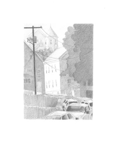 North of Summer Jane Deering Gallery Neither Mustard Nor Teeth Graphite on Bristol