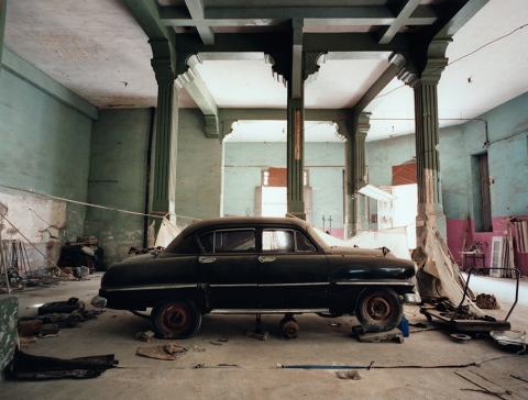 Black Car, Havana, Cuba Jane Deering Gallery Nell Campbell C-print