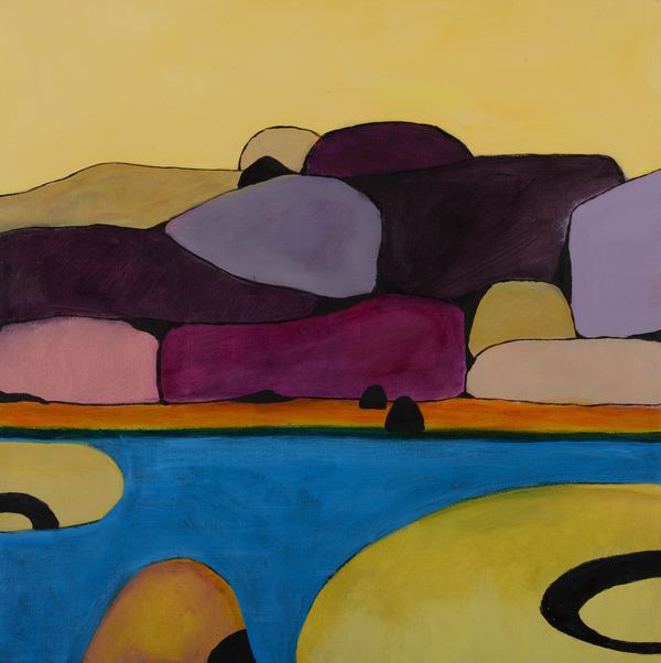 Summer Jane Deering Gallery Pia Juhl | Rocks Around the Cape Acrylic on canvas