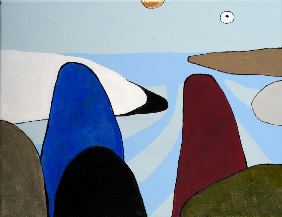 Red Rock Jane Deering Gallery Pia Juhl | Rocks Around the Cape Acrylic on canvas