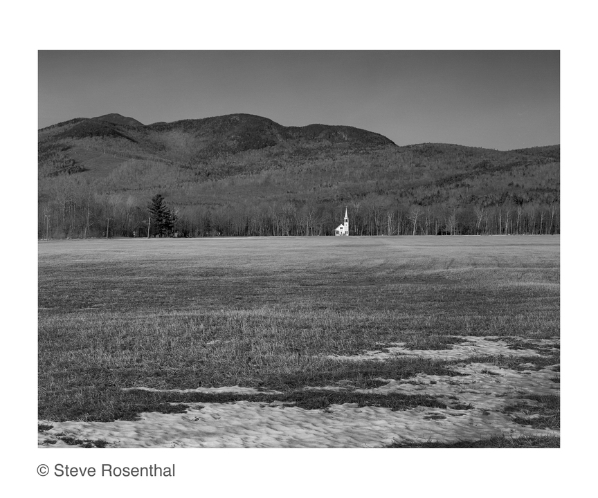 Wonalancet Union Chapel Jane Deering Gallery A Turning Point | the contemporary landscape 4x5 B&W film; output as Archival Inkjet Print