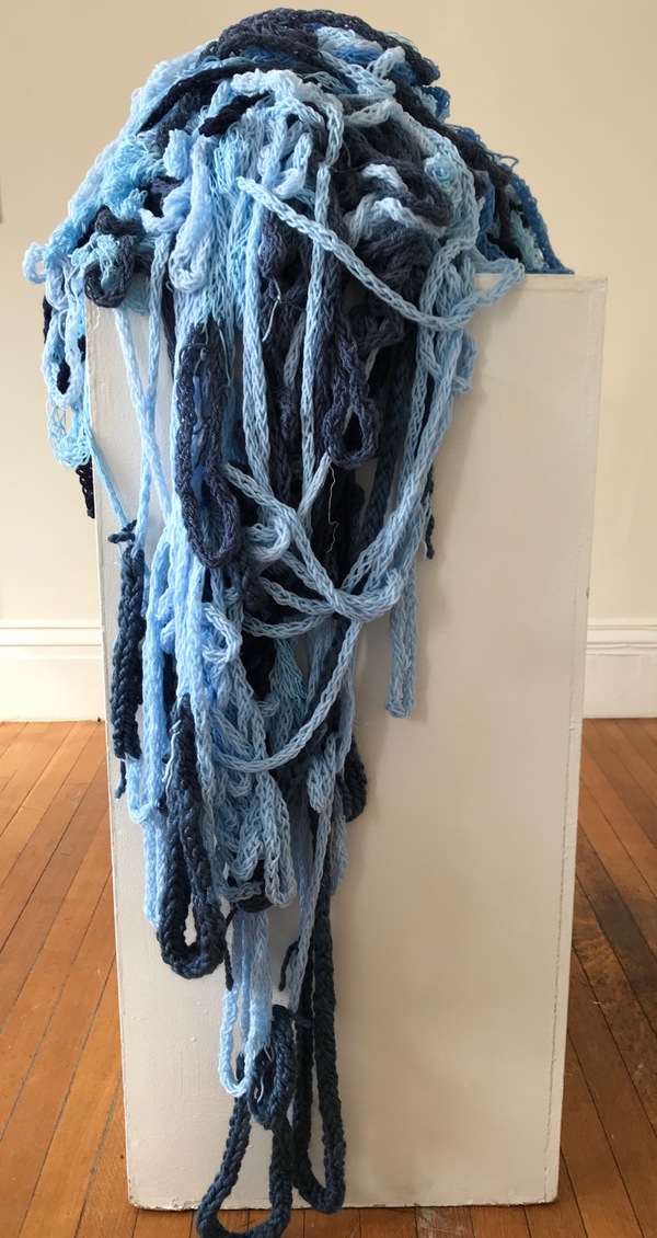 The World Unraveling Jane Deering Gallery A Turning Point | the contemporary landscape Wool yarn