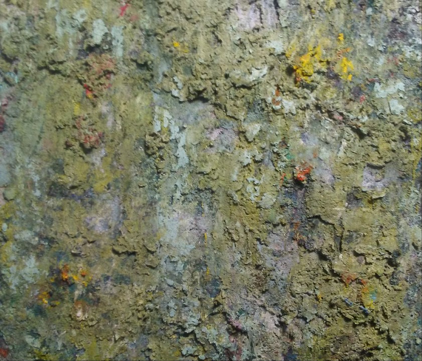 Poppy Field Jane Deering Gallery A Turning Point | the contemporary landscape Mixed media: Oil on canvas, earth pigments, volcanic ash