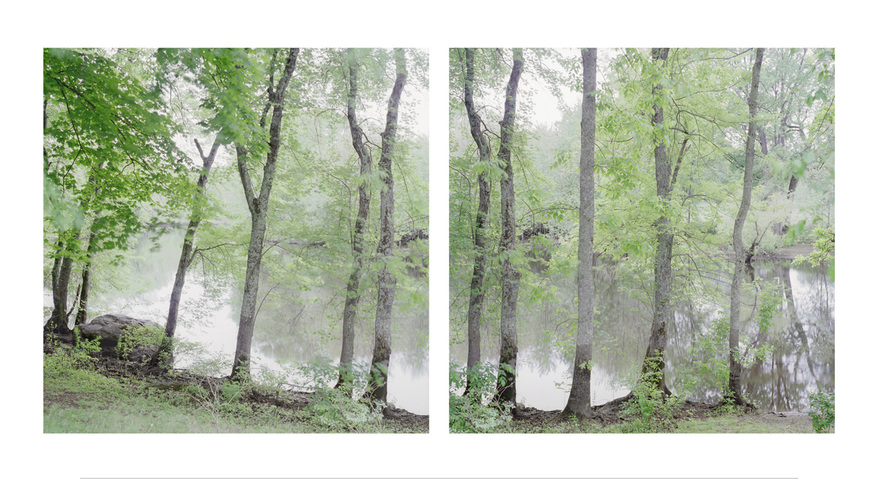 Concord River, Looking South Around the Concord River Archival Pigment Print on Epson Presentation Mat Paper