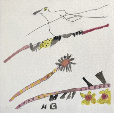 Helen Burgess Jane Deering Gallery Formally Taught ..... And Not Watercolor and graphite