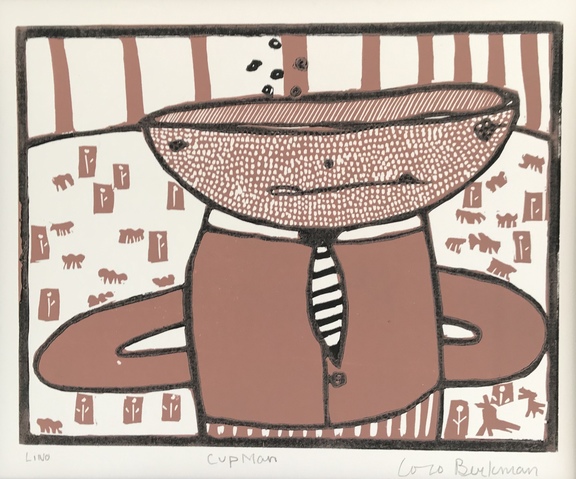 Coco Berkman Jane Deering Gallery Formally Taught ..... And Not Lino print
